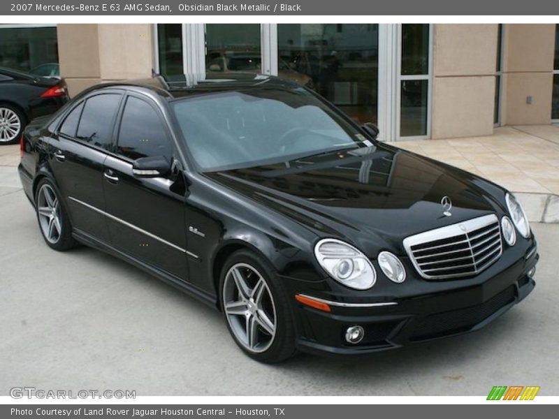 Front 3/4 View of 2007 E 63 AMG Sedan