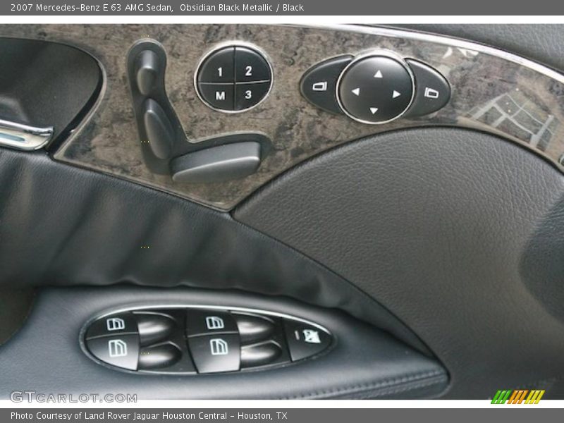 Controls of 2007 E 63 AMG Sedan