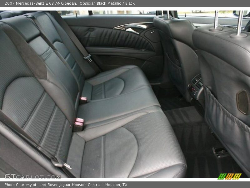  2007 E 63 AMG Sedan Black Interior