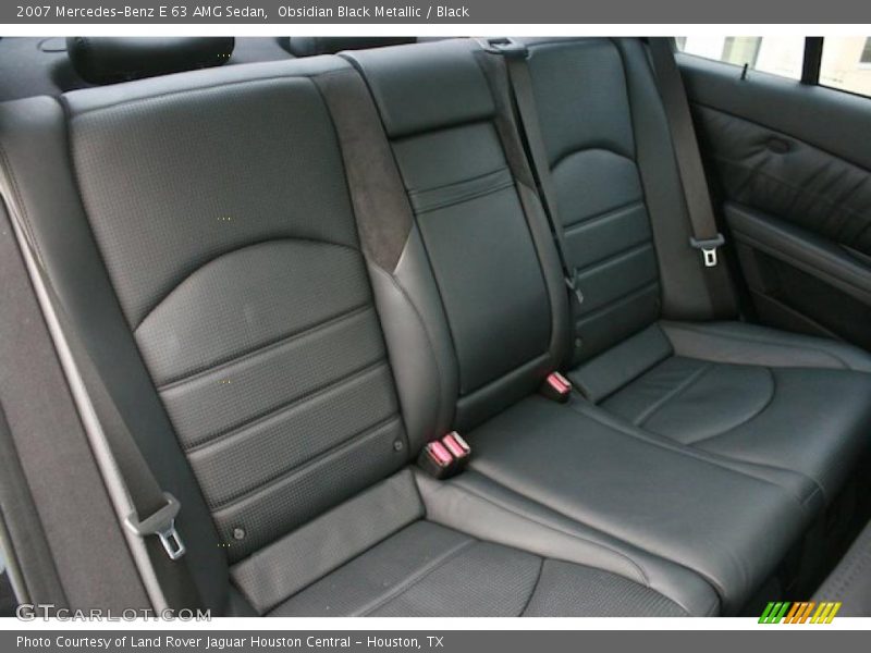 Obsidian Black Metallic / Black 2007 Mercedes-Benz E 63 AMG Sedan