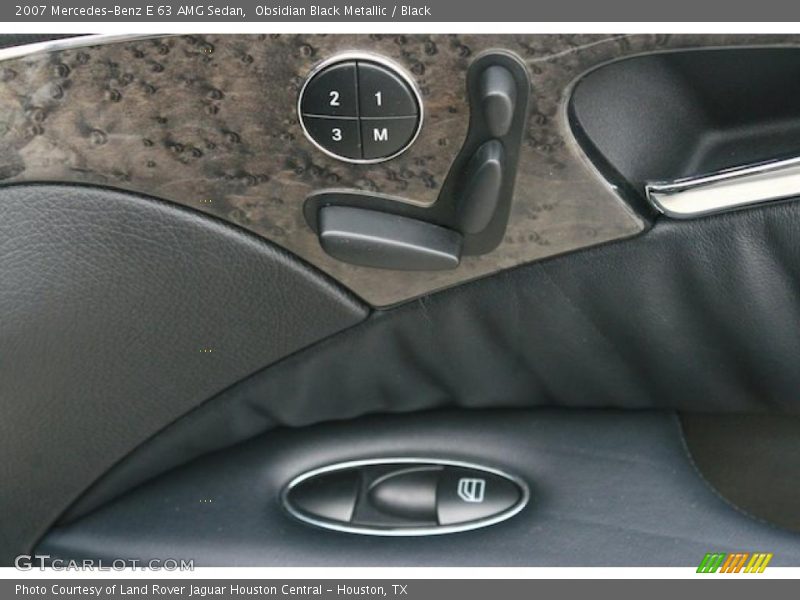 Controls of 2007 E 63 AMG Sedan