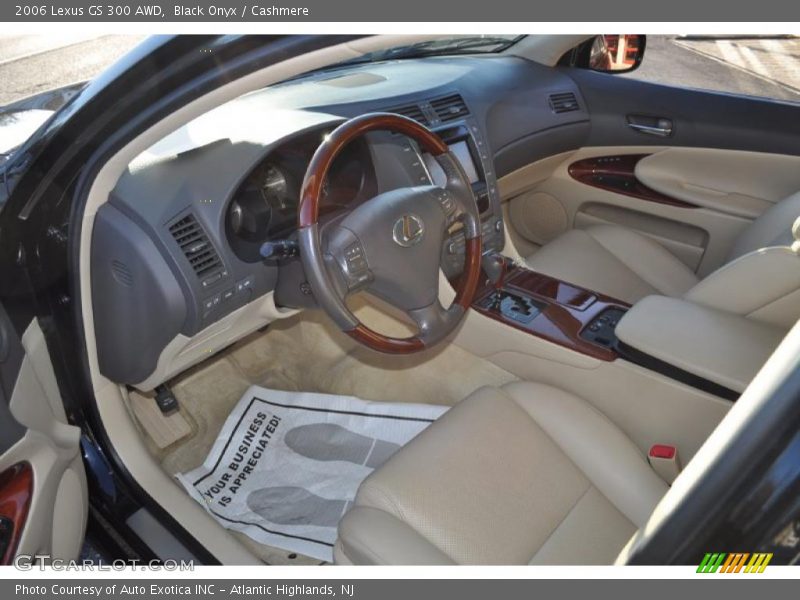 Black Onyx / Cashmere 2006 Lexus GS 300 AWD