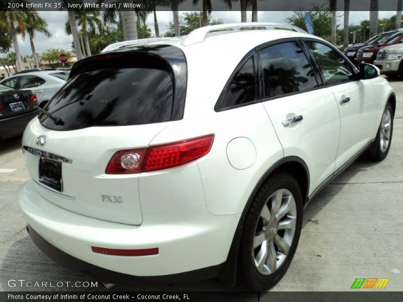  2004 FX 35 Ivory White Pearl
