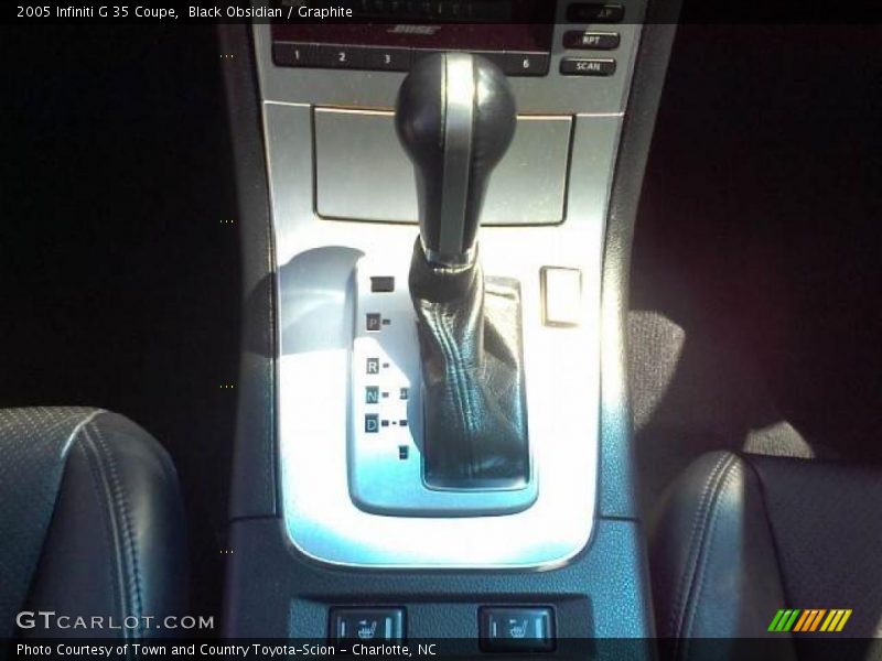 Black Obsidian / Graphite 2005 Infiniti G 35 Coupe