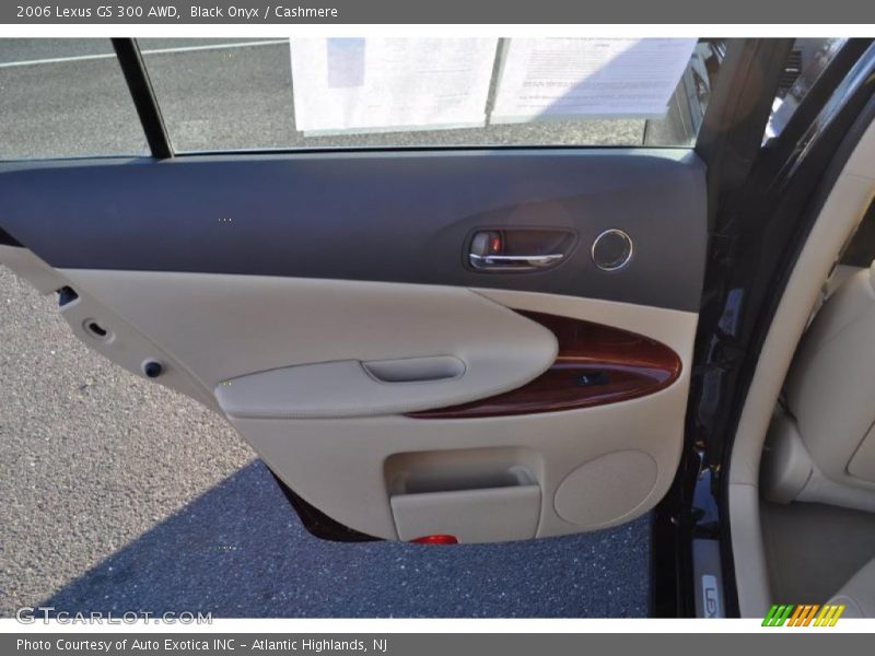 Black Onyx / Cashmere 2006 Lexus GS 300 AWD