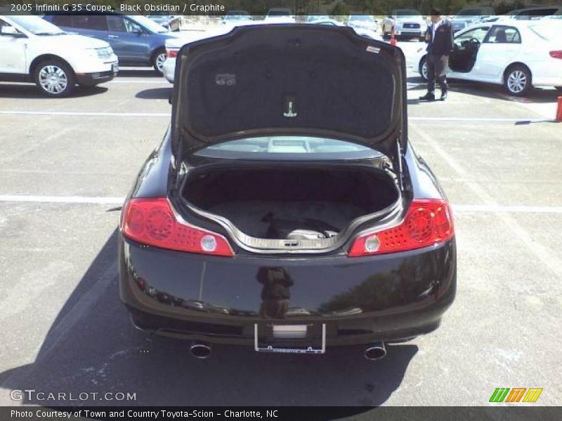 Black Obsidian / Graphite 2005 Infiniti G 35 Coupe