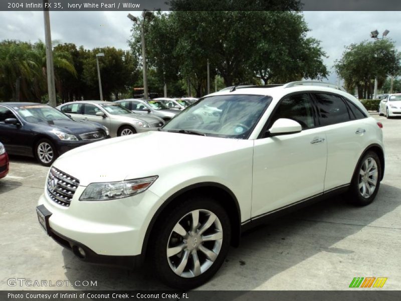  2004 FX 35 Ivory White Pearl