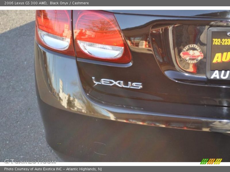 Black Onyx / Cashmere 2006 Lexus GS 300 AWD