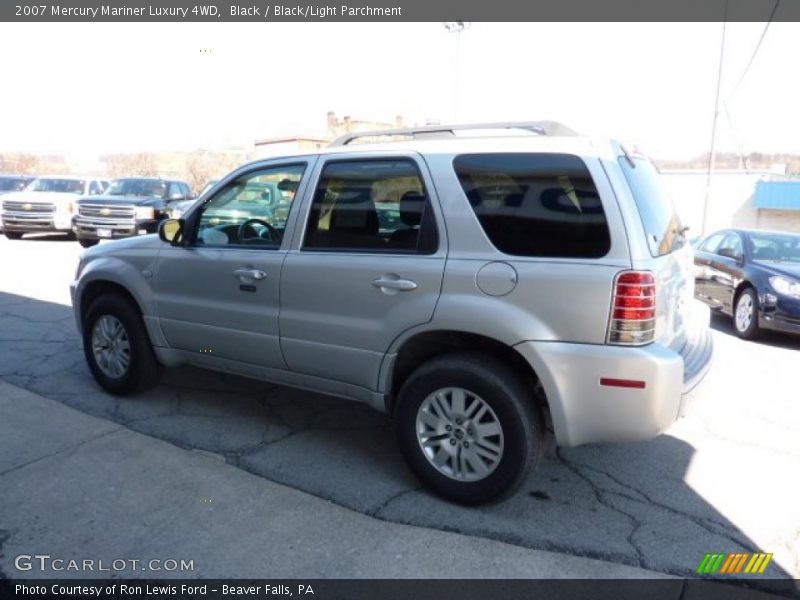 Black / Black/Light Parchment 2007 Mercury Mariner Luxury 4WD