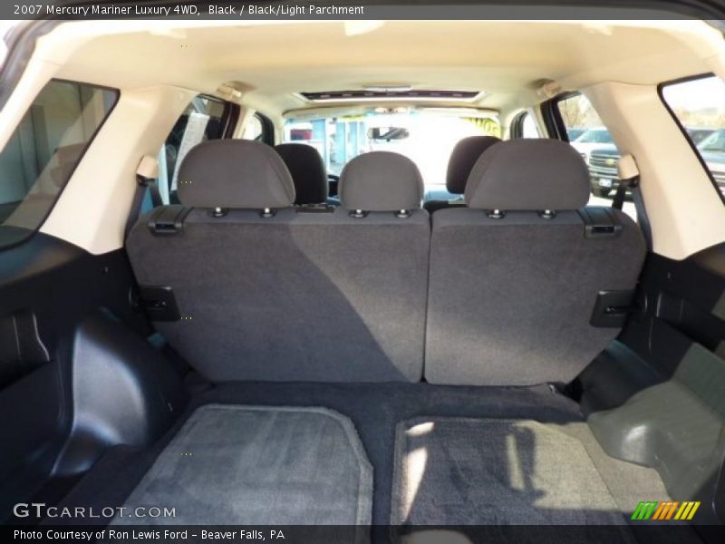 Black / Black/Light Parchment 2007 Mercury Mariner Luxury 4WD
