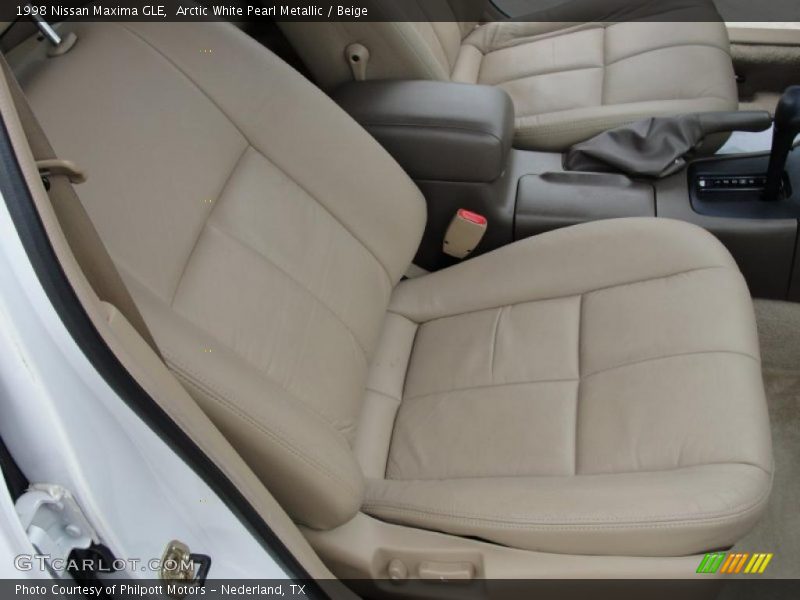  1998 Maxima GLE Beige Interior