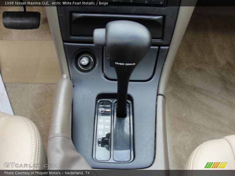  1998 Maxima GLE 4 Speed Automatic Shifter