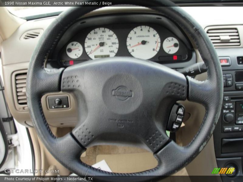  1998 Maxima GLE Steering Wheel