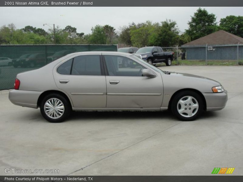 Brushed Pewter / Blond 2001 Nissan Altima GXE