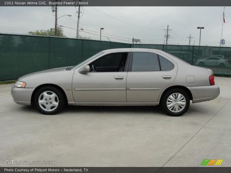 Brushed Pewter / Blond 2001 Nissan Altima GXE