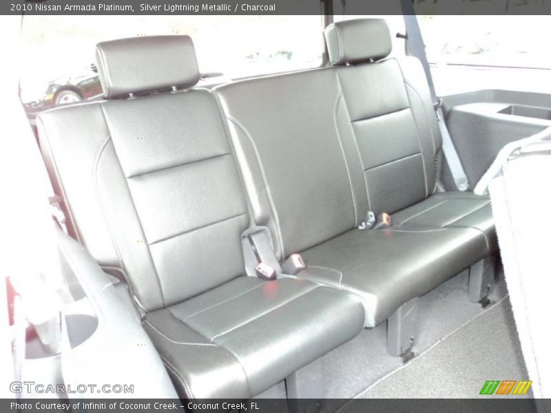 Silver Lightning Metallic / Charcoal 2010 Nissan Armada Platinum