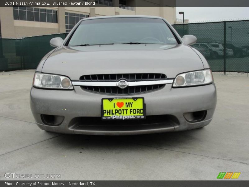 Brushed Pewter / Blond 2001 Nissan Altima GXE