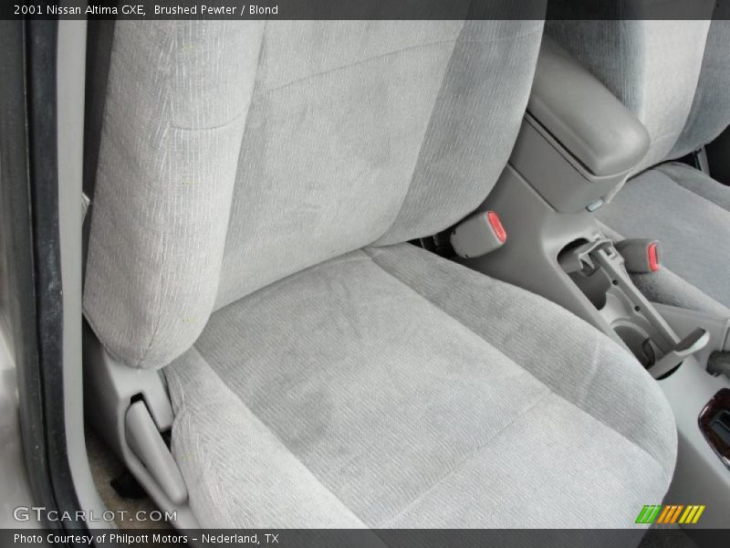 Brushed Pewter / Blond 2001 Nissan Altima GXE