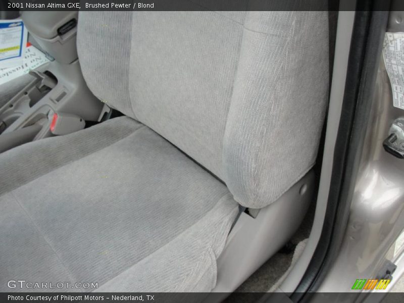 Brushed Pewter / Blond 2001 Nissan Altima GXE