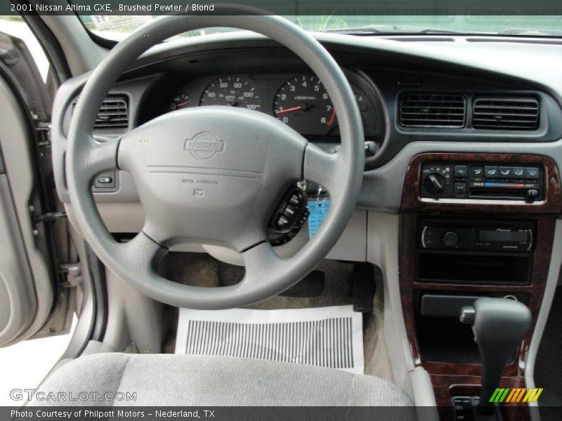 Brushed Pewter / Blond 2001 Nissan Altima GXE