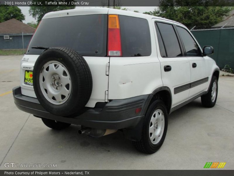 Taffeta White / Dark Gray 2001 Honda CR-V LX