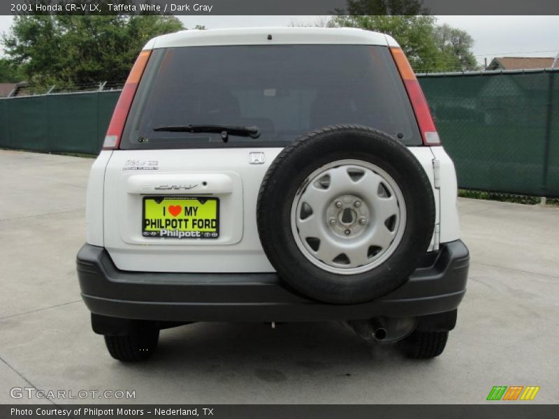 Taffeta White / Dark Gray 2001 Honda CR-V LX