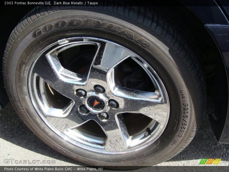 Dark Blue Metallic / Taupe 2003 Pontiac Bonneville SLE