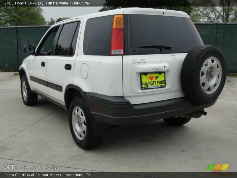 Taffeta White / Dark Gray 2001 Honda CR-V LX