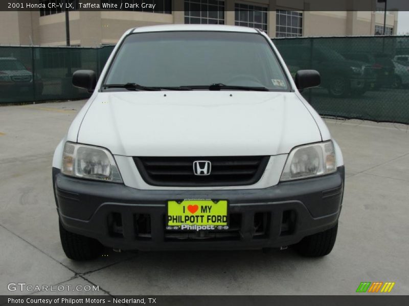 Taffeta White / Dark Gray 2001 Honda CR-V LX