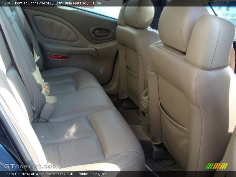 Dark Blue Metallic / Taupe 2003 Pontiac Bonneville SLE