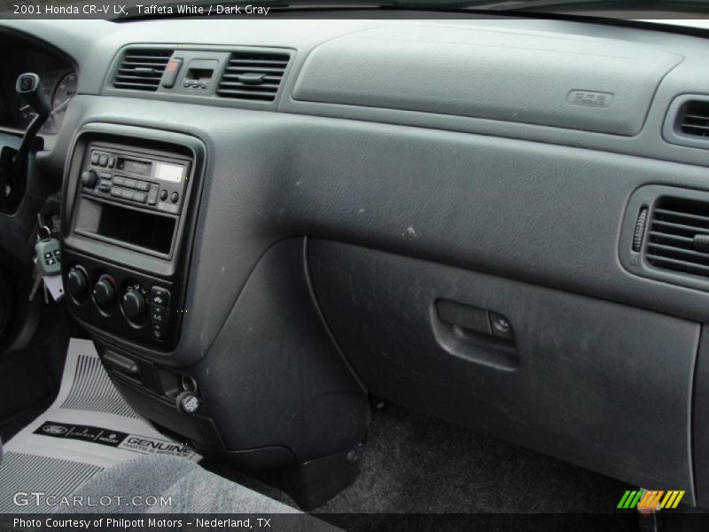 Taffeta White / Dark Gray 2001 Honda CR-V LX