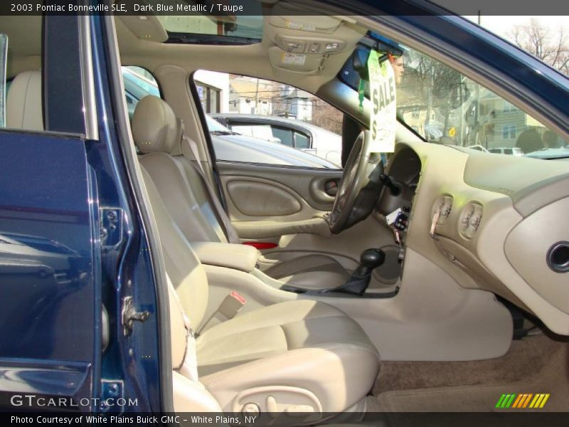 Dark Blue Metallic / Taupe 2003 Pontiac Bonneville SLE