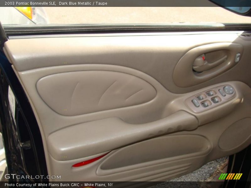 Dark Blue Metallic / Taupe 2003 Pontiac Bonneville SLE