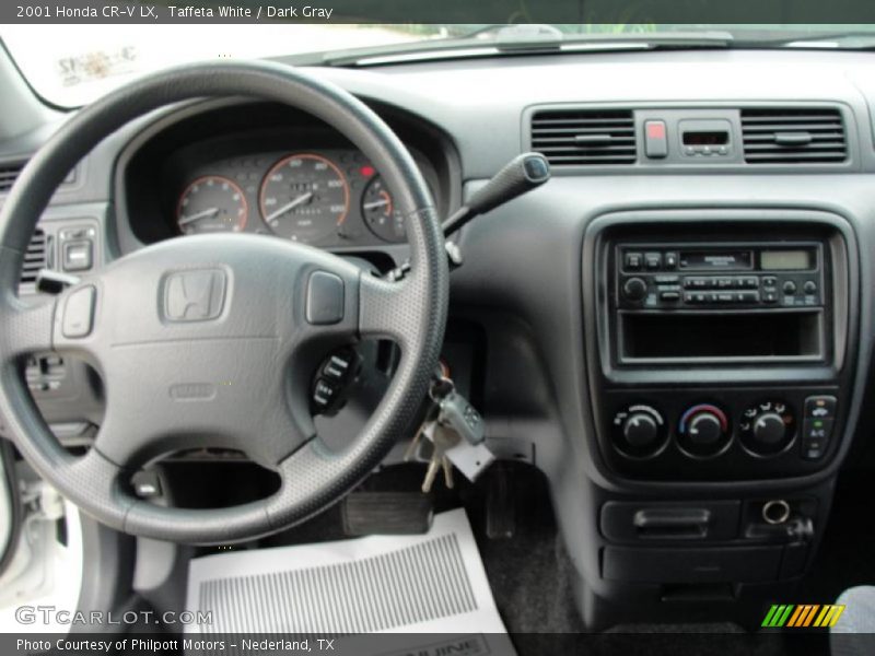 Dashboard of 2001 CR-V LX