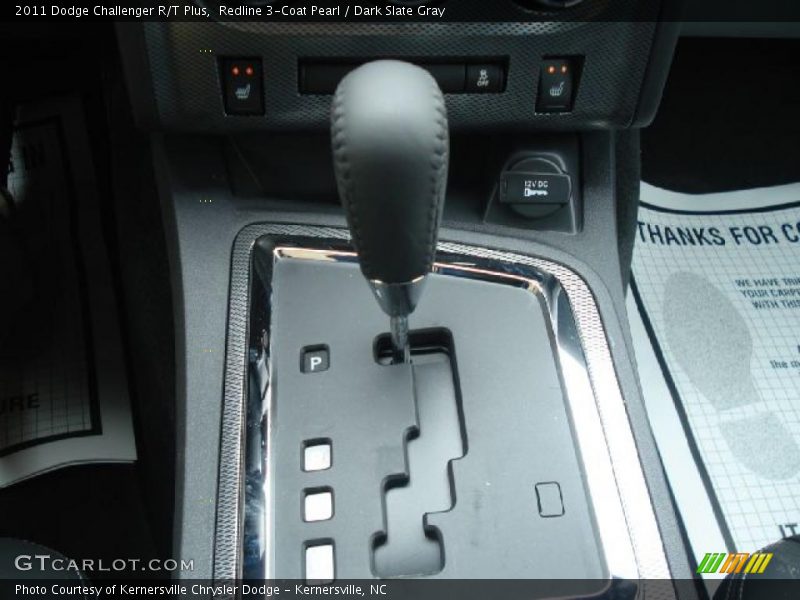  2011 Challenger R/T Plus 5 Speed AutoStick Automatic Shifter