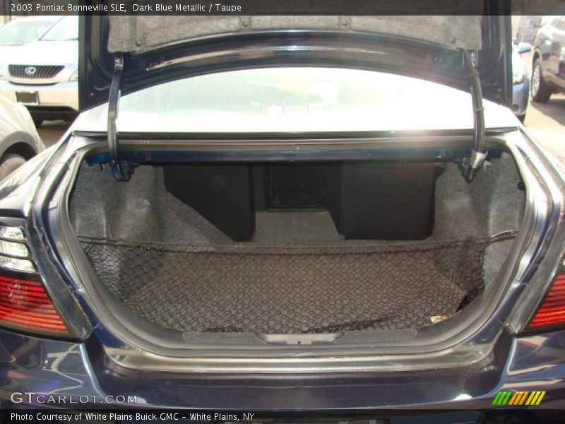 Dark Blue Metallic / Taupe 2003 Pontiac Bonneville SLE