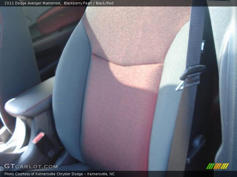  2011 Avenger Mainstreet Black/Red Interior