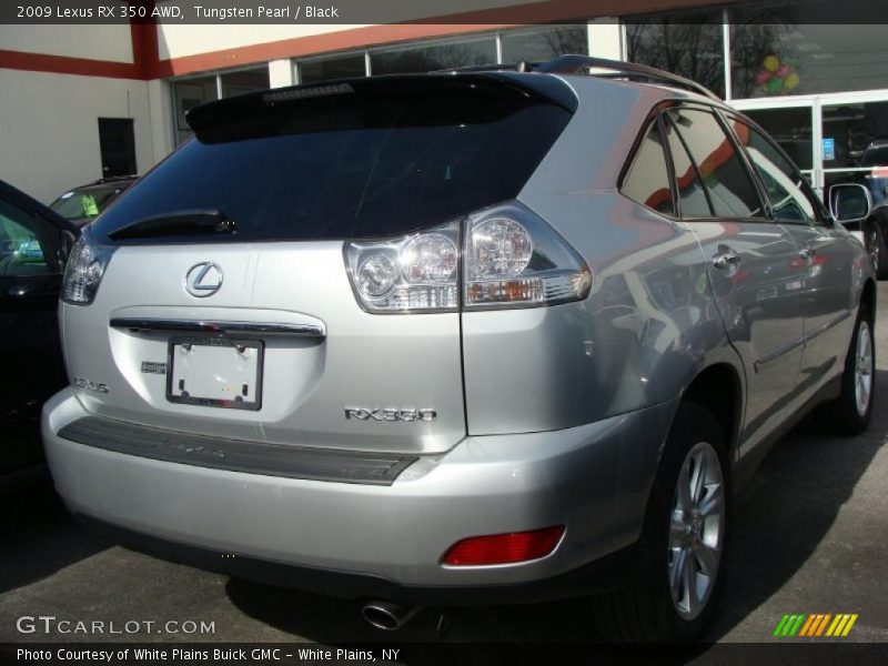 Tungsten Pearl / Black 2009 Lexus RX 350 AWD