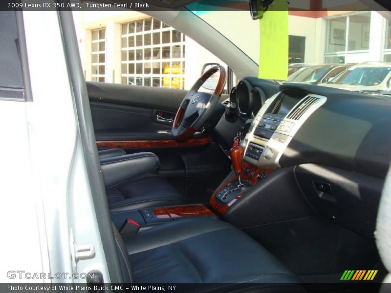 Tungsten Pearl / Black 2009 Lexus RX 350 AWD
