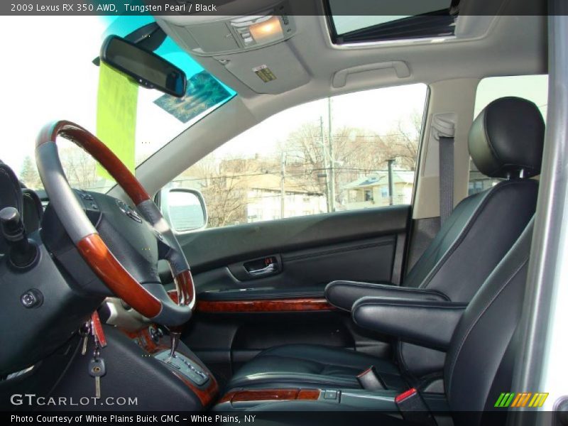 Tungsten Pearl / Black 2009 Lexus RX 350 AWD