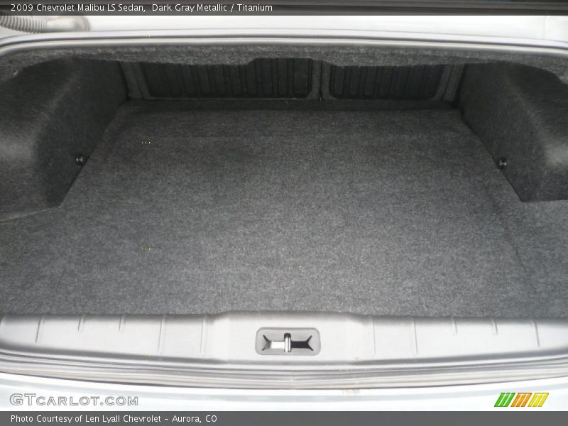 Dark Gray Metallic / Titanium 2009 Chevrolet Malibu LS Sedan