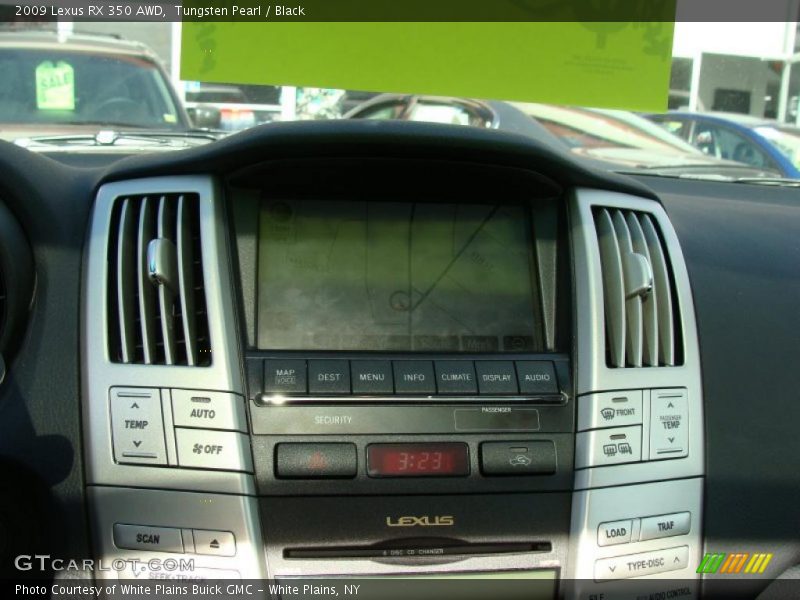 Tungsten Pearl / Black 2009 Lexus RX 350 AWD