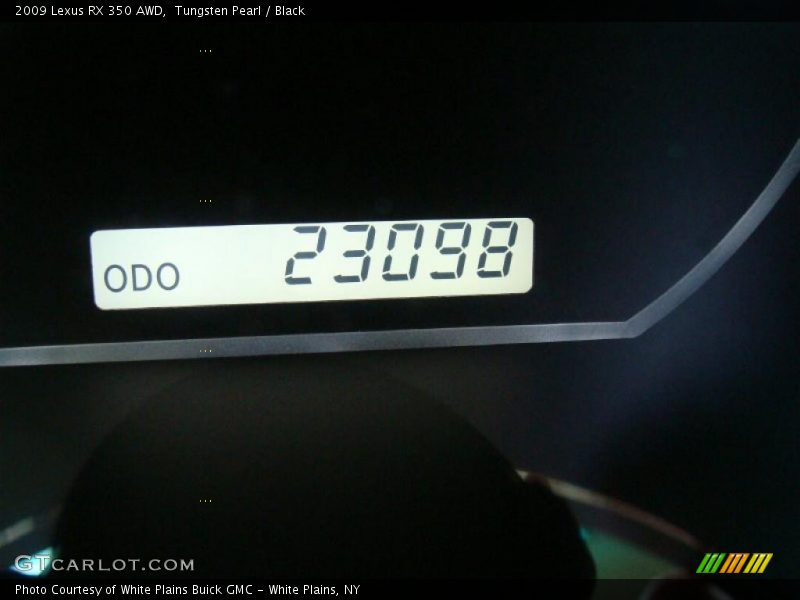 Tungsten Pearl / Black 2009 Lexus RX 350 AWD