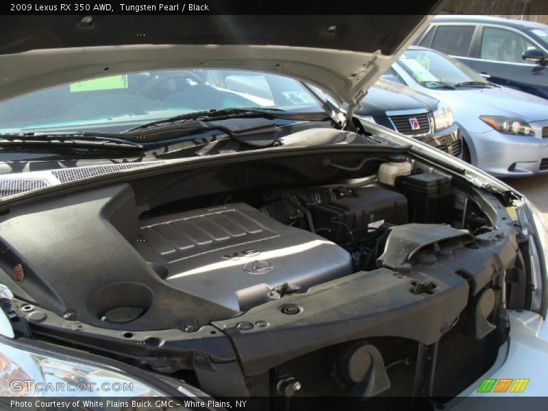 Tungsten Pearl / Black 2009 Lexus RX 350 AWD