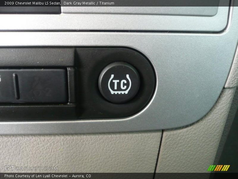 Dark Gray Metallic / Titanium 2009 Chevrolet Malibu LS Sedan