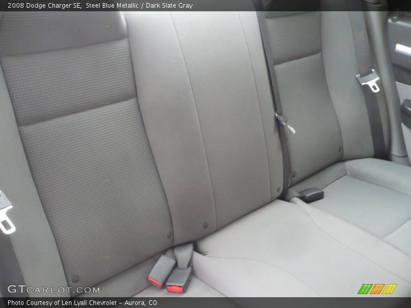 Steel Blue Metallic / Dark Slate Gray 2008 Dodge Charger SE