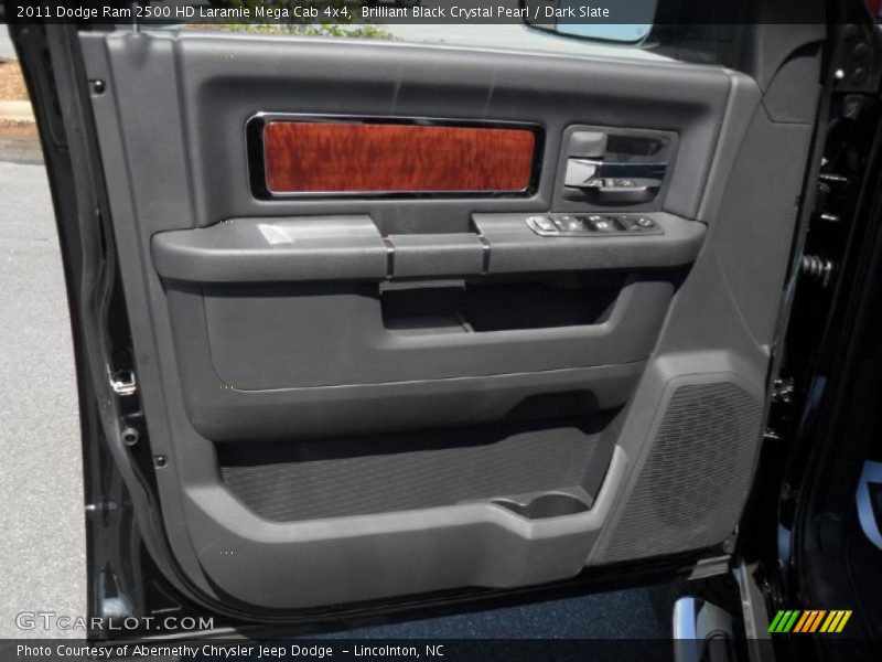 Door Panel of 2011 Ram 2500 HD Laramie Mega Cab 4x4