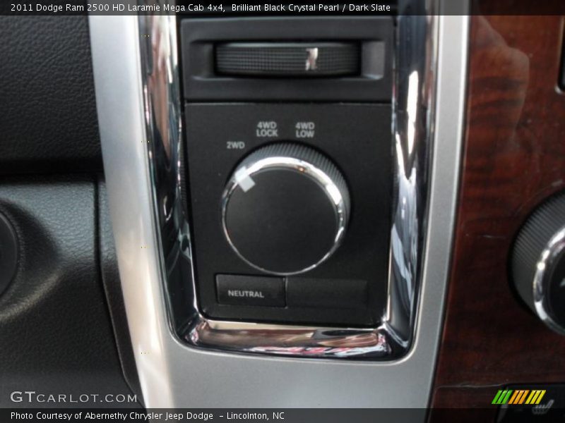 Controls of 2011 Ram 2500 HD Laramie Mega Cab 4x4