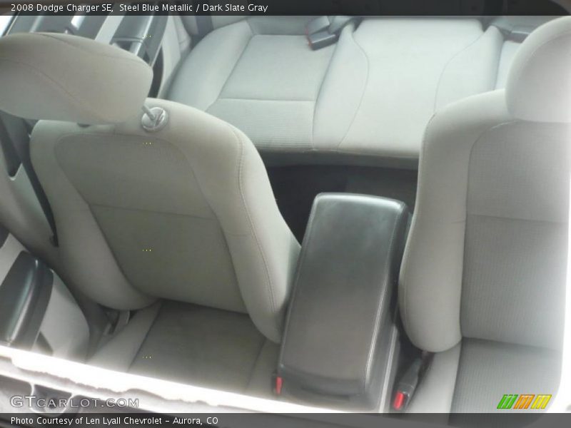 Steel Blue Metallic / Dark Slate Gray 2008 Dodge Charger SE