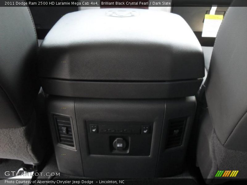 Brilliant Black Crystal Pearl / Dark Slate 2011 Dodge Ram 2500 HD Laramie Mega Cab 4x4